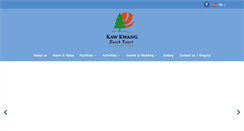Desktop Screenshot of lanta-kawkwangresort.com